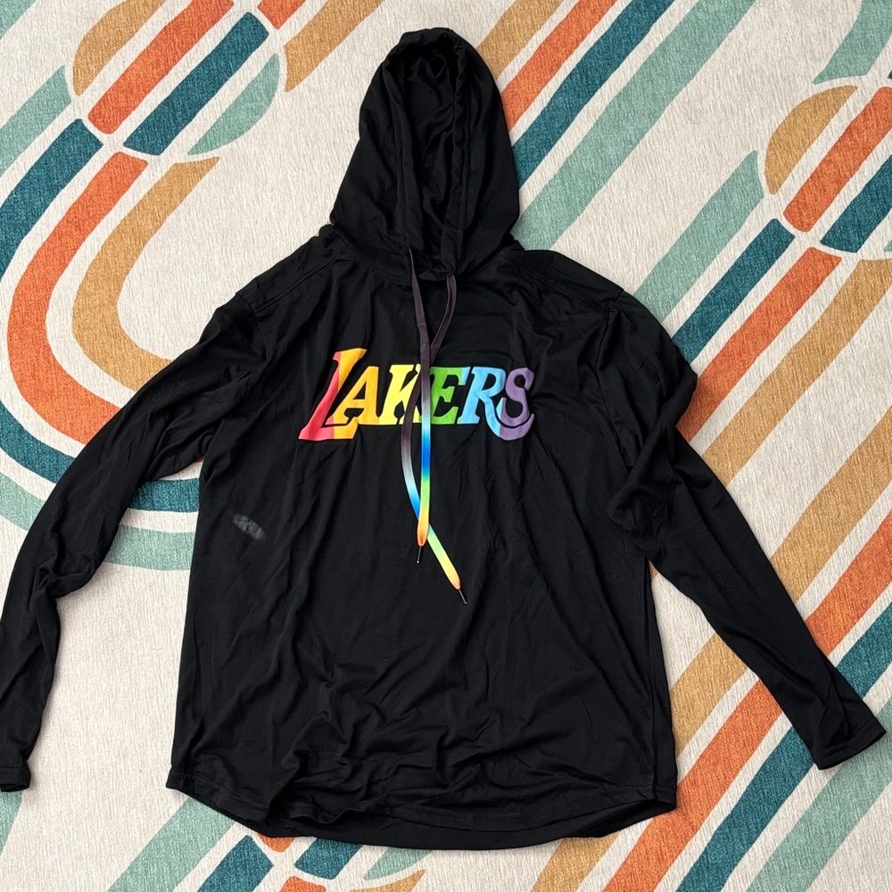Unisex Lakers Pride Hooded long sleeved shirt